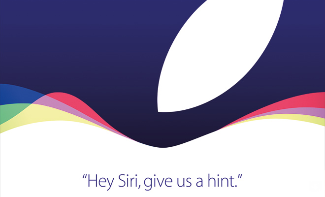 Hey Siri, Give us a hint: Apple Keynote am 9. September
