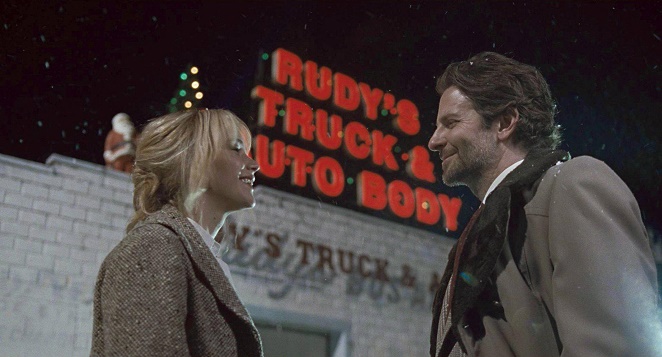Jennifer Lawrence und Bradley Cooper in Joy.