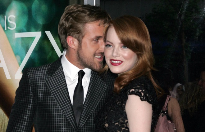 Ryan Gosling und Emma Stone bei der Premiere zu Crazy Stupid Love im Jahr 2011.
