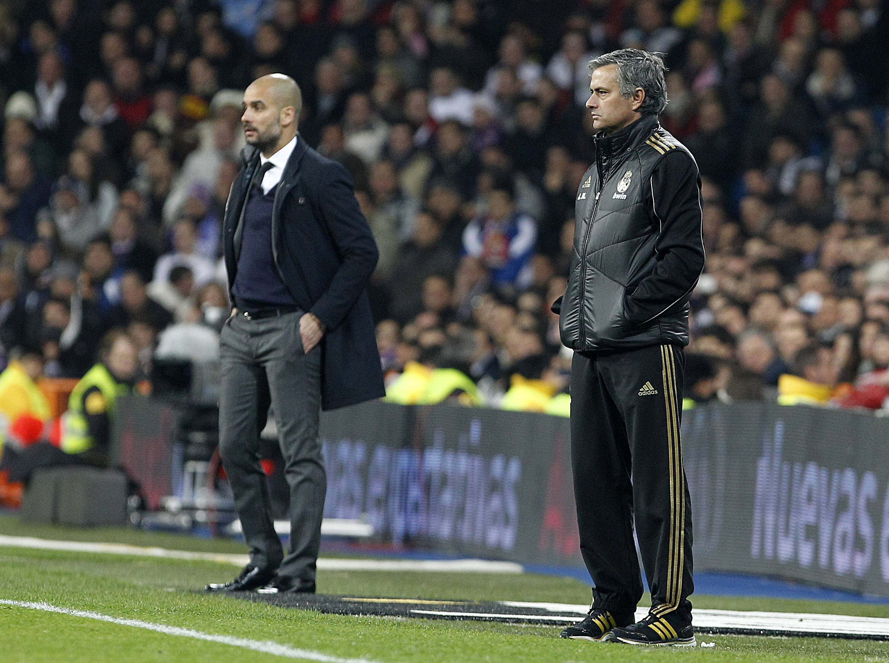 Kommt es in England zum Duell zwischen Jose Mourinho und Pep Guardiola?