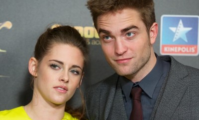 Twilight: Kristen Stewart und Robert Pattinson bei der Madrid-Premiere von Breaking Dawn Teil 2.