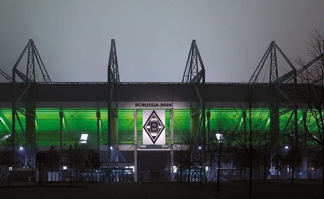 Das Stadion von Borussia Mönchengladbach.