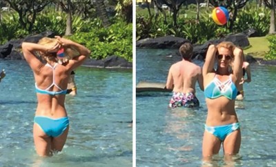 Britney Spears zeigt ihre heißen Kurven auf Hawaii.