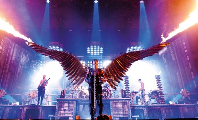 Rammstein verkünden zwei Konzerte in Deutschland.