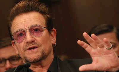 U2-Frontmann lobt Jennifer Lawrence für ihren Einsatz.