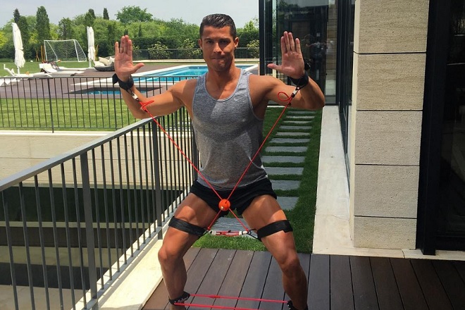 Cristiano Ronaldo trainiert hart, um endlich wieder fit zu werden.