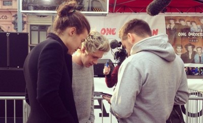 One Direction: Harry Styles, Niall Horan und Liam Payne in unveröffentlichtem Video.