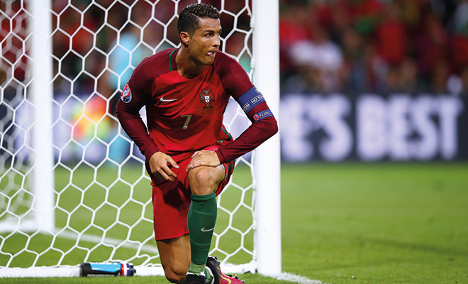 Portugal und Cristiano Ronaldo enttäuschend bei ihrem Auftakts-Spiel bei der EM 2016.