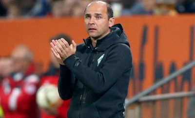 Viktor Skripnik hofft beim SV Werder Bremen zeitnah auf einen neuen Abwehrchef.