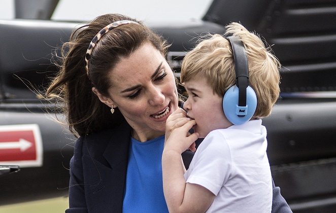 Kate Middleton: Ist sie zu hart zu Prinz George?