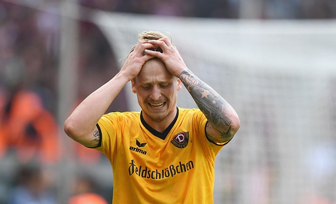 Marvin Stefaniak hat sich in den letzten Wochen seinen Kopf zerbrochen und bleibt bei Dynamo Dresden.