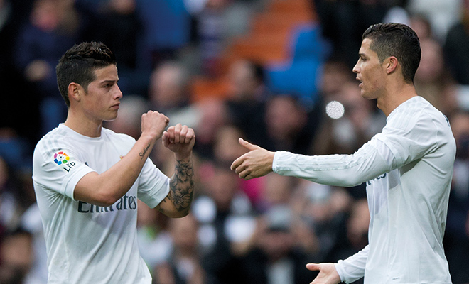Kaká lobt Cristiano Ronaldo und hält ihn für den besten Spieler der Welt. James ist Real Madrids großes Faustpfand auf dem Lateinamerikanischen Markt.