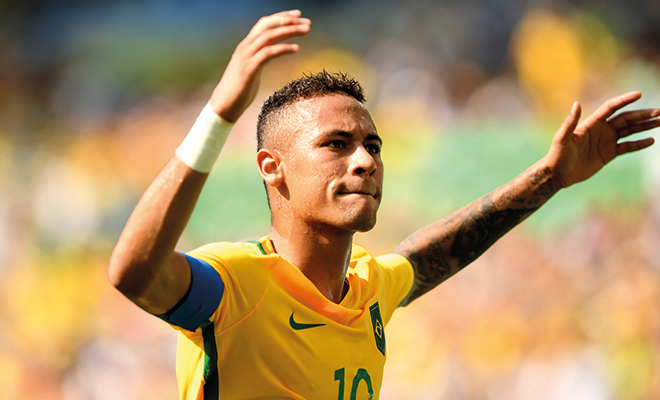 Neymar stellt einen neuen Rekord bei den Olympischen Spielen auf und prangert die Presse an.
