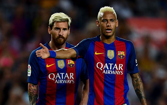 Lionel Messi und Neymar sind die prägenden Figuren im Spiel des FC Barcelona.