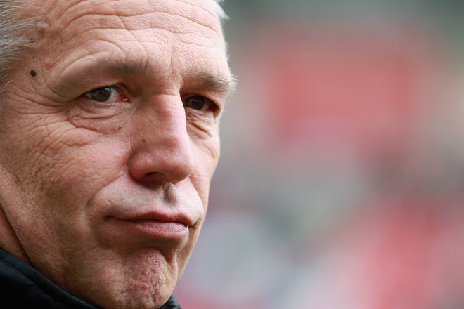 Uwe Neuhaus ist sich der Unterstützung der Fans von Dynamo Dresden sicher.
