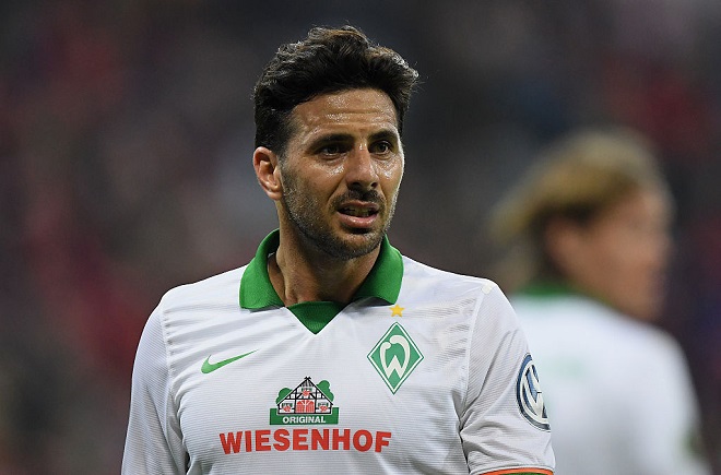 Claudio Pizarro vom SV Werder Bremen.