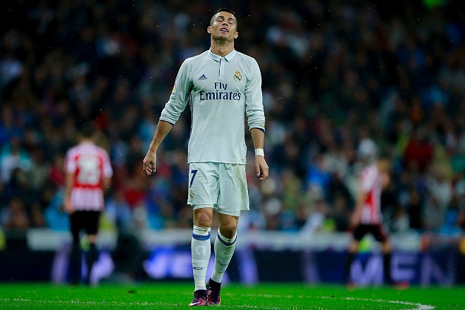 Cristiano Ronaldo befindet sich in einer Formkrise.