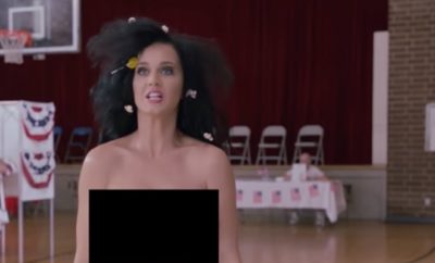 Katy Perry setzt sich für eine hohe Wahlbeteiligung in Amerika ein.