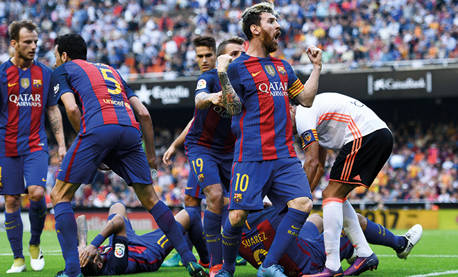 Lionel Messi droht wegen eines Wutausbruches eine nachträgliche Sperre.