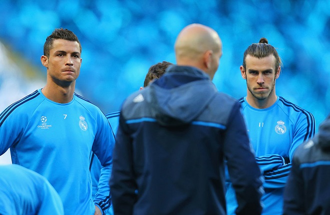 Cristiano Ronaldo und Greth Bale gemeinsam bei Real Madrid.