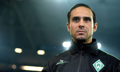 Cheftrainer Alexander Nouri vom SV Werder Bremen.