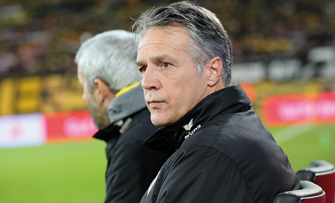 Dynamo Dresden hakt die Niederlage ab.