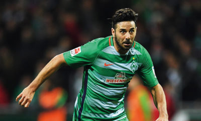 Claudio Pizarro vom SV Werder Bremen.