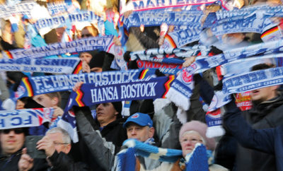 Fans vom FC Hansa Rostock.