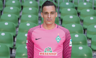 Keeper Raphael Wolf von Werder Bremen.