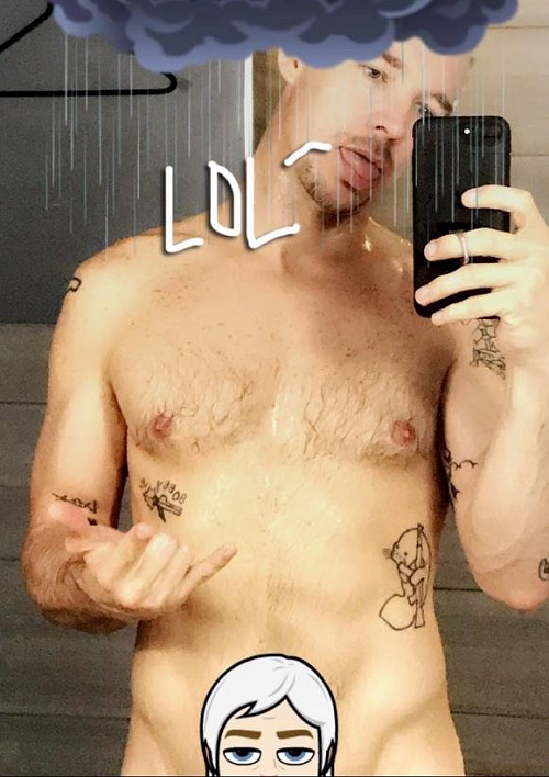 DJ postet Nacktbild auf Snapchat.