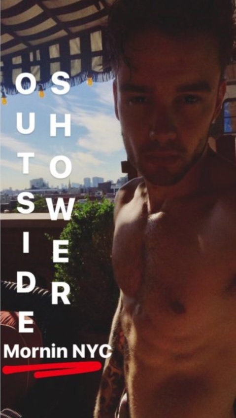 Liam zieht auf Instagram Stories blank!