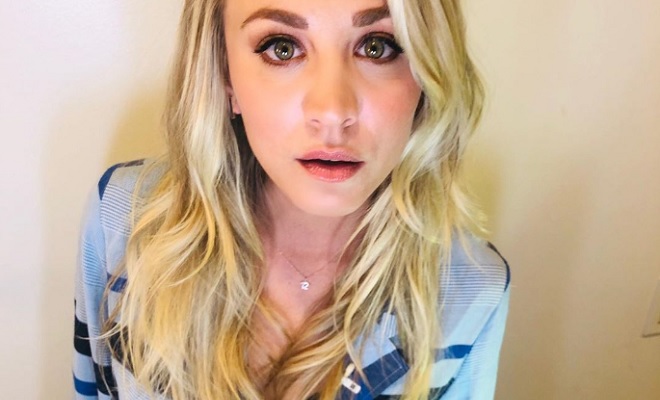 Big Bang Theory-Star Kaley Cuoco: Ehemann ruiniert sexy Oben Ohne-Foto