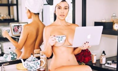 Kourtney Kardashian kontert Nackt-Kritik mit bissigem Kommentar