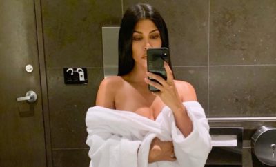 Kourtney Kardashian nackt und hüllenlos auf Instagram